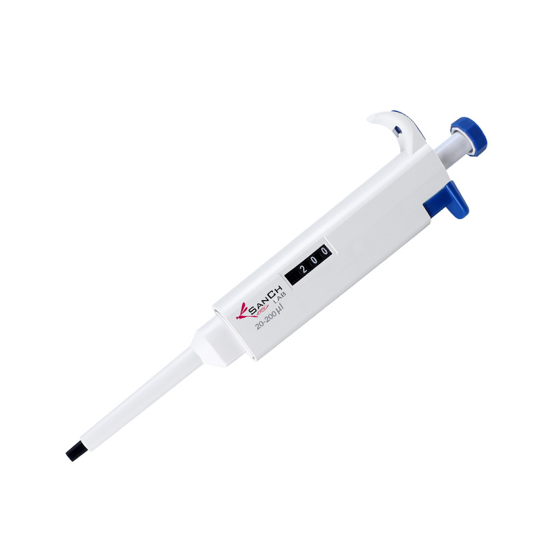 Single channel adjustable autoclavable micropipette vary from 0.1μl to 10ml