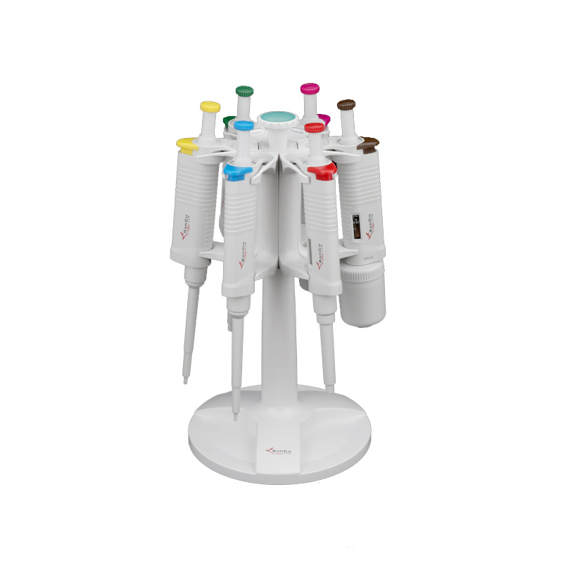 Round pipette rack