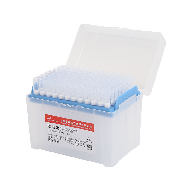 1000ul Universal sterile pipette filter tips